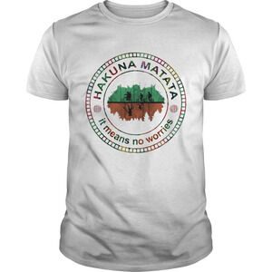 Stranger Things Hakuna Matata It Means No Worries Shirt